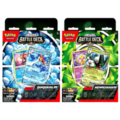 Pokemon TCG ex Deluxe Battle Deck Meowscarada or  Quaquaval Sealed